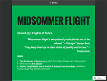 Tablet Screenshot of midsommerflight.com